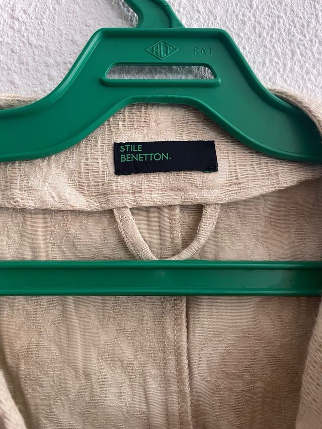 Chaqueta elegante de algodón