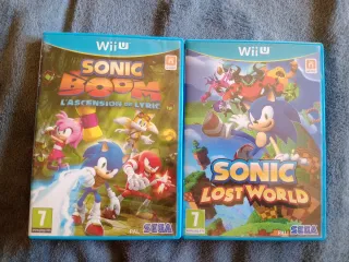 NO VAN Sonic Boom y Lost World Wii U