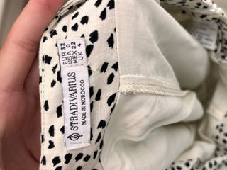 Falda estampada Stradivarius