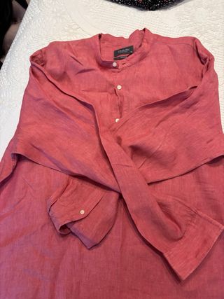 Camisa Emidio Tucci Roja Hombre