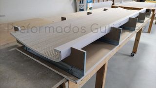 Piezas de Pladur (yeso laminado) a medida