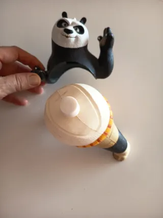 Figura recipiente jabón Po Kung Fu Panda