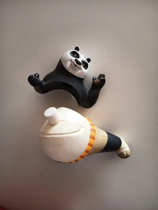 Figura recipiente jabón Po Kung Fu Panda