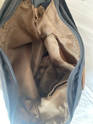 Bolsa Bandolera La Martina Negra y Gris