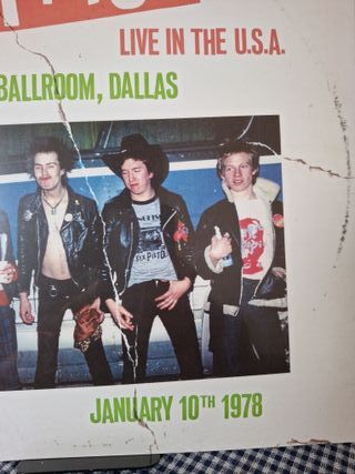 LP Sex Pistols - Live in the U.S.A. LP