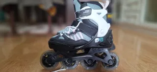 Patines en línea Oxelo niña talla ajustable 32-35