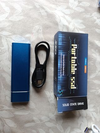 Disco Duro Externo Portátil SSD 4TB