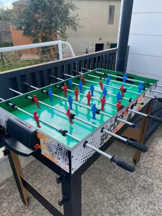 Mesa de futbolín multijuego