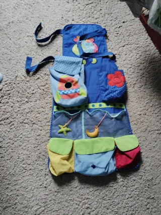 Bolsa organizadora infantil para coche