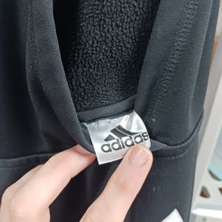 Sudadera Adidas niño negra