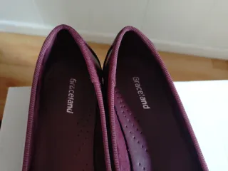 Mocasines niña Graceland granate talla 36