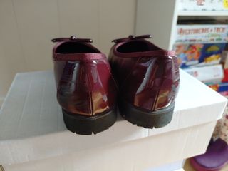 Mocasines niña Graceland granate talla 36