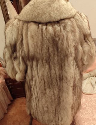 Chaquetón Zorro Gris Poco Uso