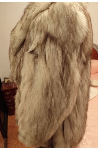 Chaquetón Zorro Gris Poco Uso