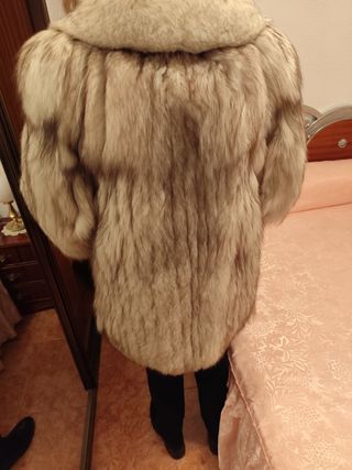 Chaquetón Zorro Gris Poco Uso