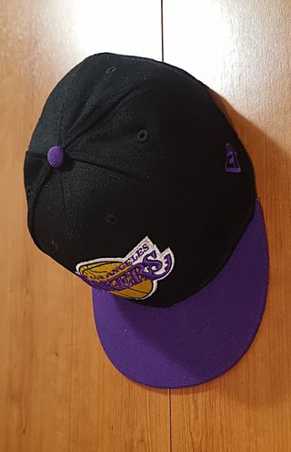 Gorra New Era Los Angeles Lakers original.