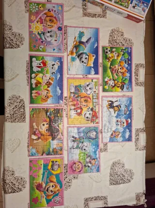 9 Puzzles Patrulla Canina