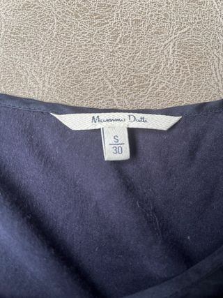 Camiseta tirantes Massimo Dutti negra