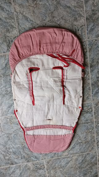 Funda saco piqué silleta silla paseo