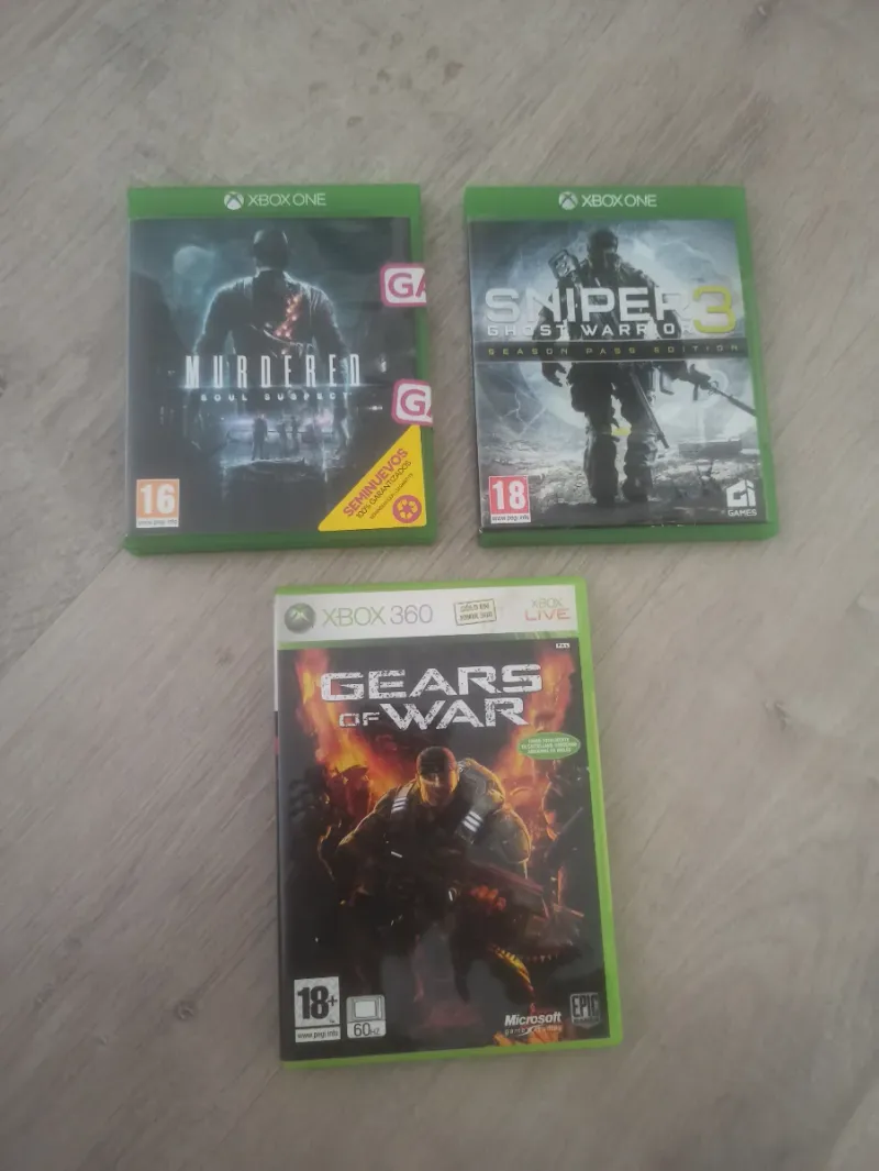 Imagen de Pack 3 Videojuegos Xbox One y 360
