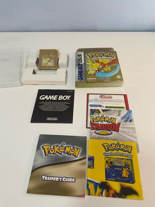 Pokémon Oro y plata Game Boy 