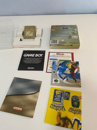 Pokémon Oro y plata Game Boy 