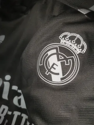 Camiseta Real Madrid Adidas Gris Talla M