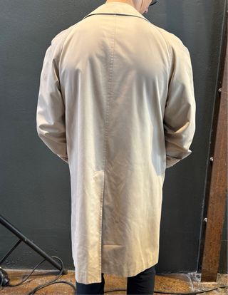 Gabardina Burberry Beige para hombre