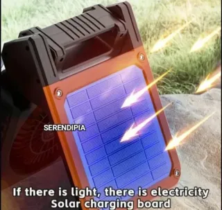 VENTILADOR SOLAR PORTÁTIL.