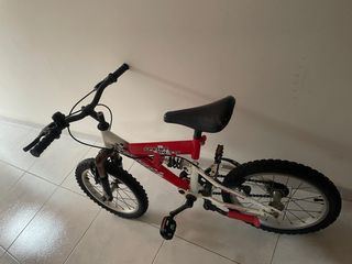 Bicicleta Sprint 16 Roja y Blanca