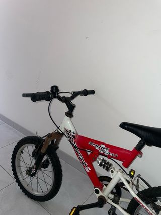 Bicicleta Sprint 16 Roja y Blanca