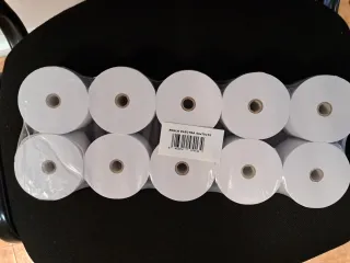 100 rollos en Pack de diez rollos de papel para im