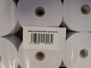 100 rollos en Pack de diez rollos de papel para im