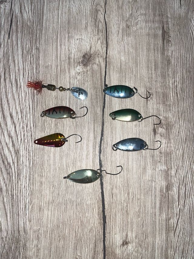 Esche artificiali da pesca misti