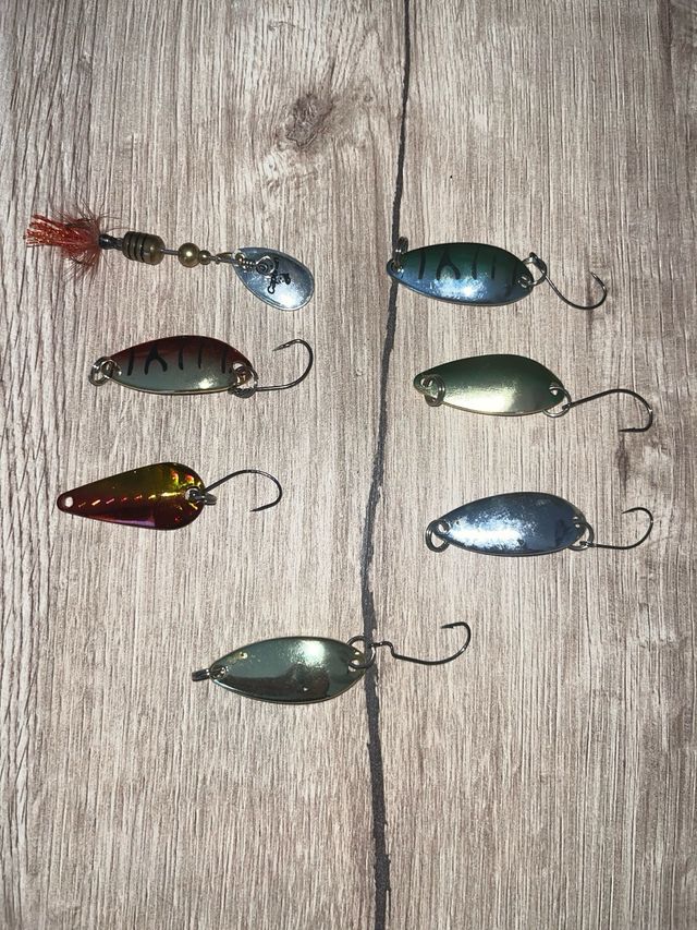 Esche artificiali da pesca misti