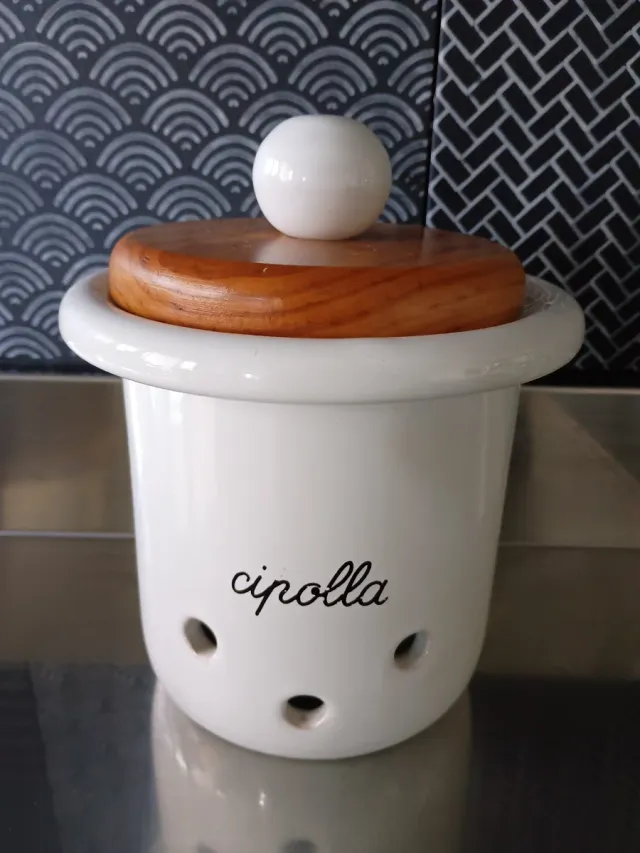 Barattolo ceramica Rometti