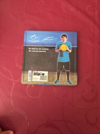 Caja Metálica Messi 24 Colores