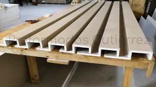 Piezas de Pladur (yeso laminado) a medida
