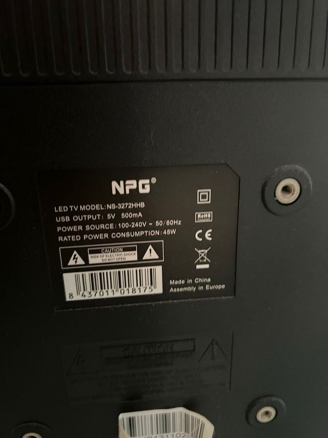 TV NPG 32 Smart TV (sin mando)