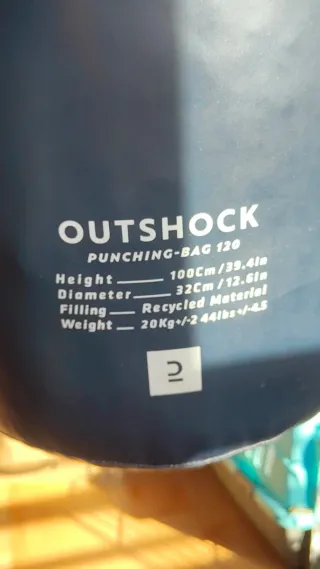 Saco de boxeo Outshock