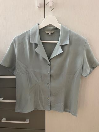 Camisa/blusa turquesa VIDRIO talla S/36