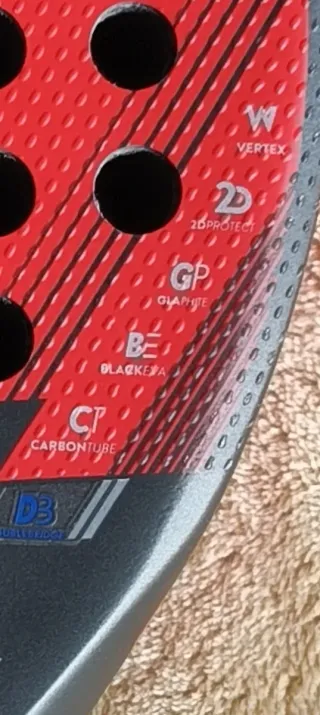 Pala pádel Bullpadel Vertex diamante