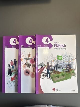 Libros inglés 4º ESO EKI DBH4 – Zurriola Ikastola