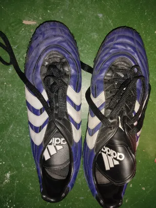 Zapatillas Adidas Fútbol Sala Azul/Blanco