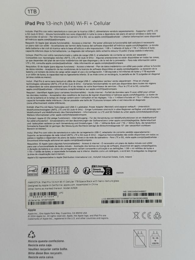 Custodia per iPad Pro da 13"