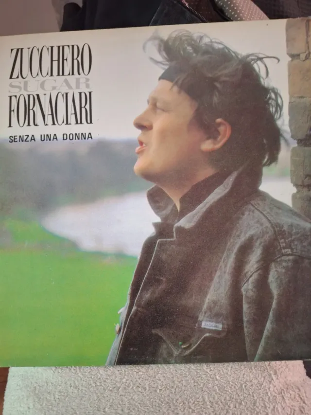 Vinilo Zucchero Fornaciari Senza Una Donna