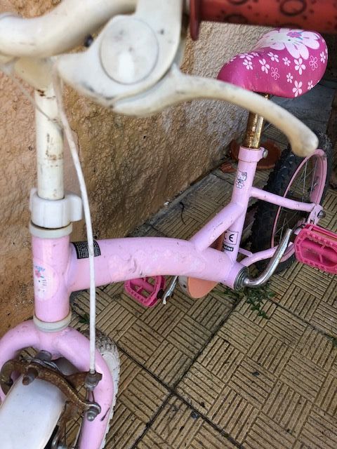 Bicicleta infantil rosa