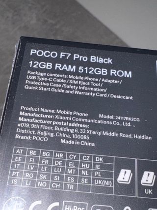 Poco F7 Pro