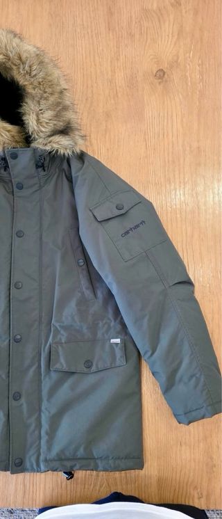 Parka Carhartt Anchorage Talla S Verde