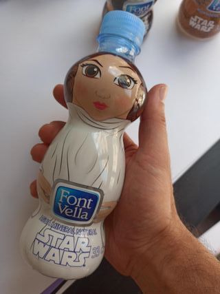 Lote 8 botellas agua Star Wars Font Vella